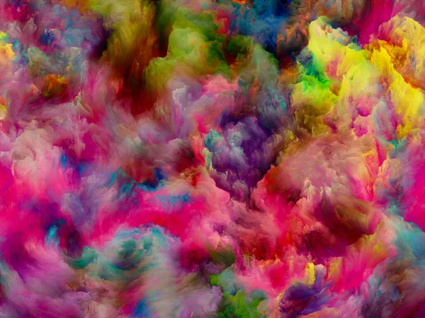 Paint Cloud Série Color Dream Design Gradientů Spektrálních Odstínů Slouží — Stock fotografie