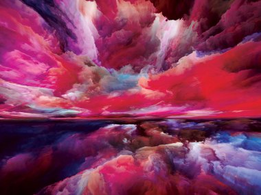 Çoklu Renkli Peyzaj. 