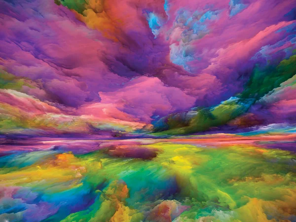 Τοπίο Του Παραδείσου Σειρά Χρωματικών Ονείρων Backdrop Του Χρώματος Υφές — Φωτογραφία Αρχείου