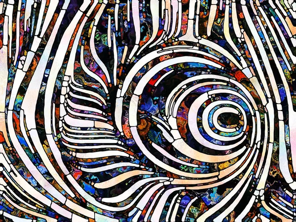 Разноцветный Свет Серия Unity Stained Glass Дизайн Состоящий Фрагментов Цвета — стоковое фото