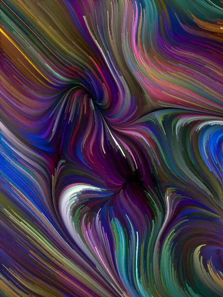 Серия Color Swirl Фон Оформления Красочного Движения Спектральных Волокон Тему — стоковое фото