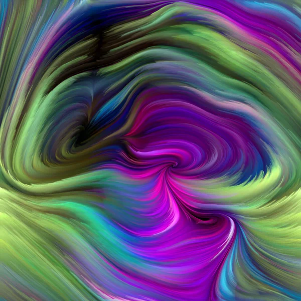 Kleur Swirl Serie Achtergrond Samenstelling Van Kleurrijke Beweging Van Spectrale — Stockfoto