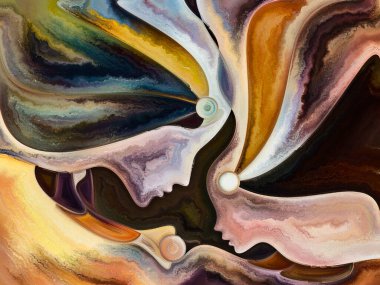 Doku serilerindeki ilişkiler. İnsanların yüzleri, renkleri, organik dokuları, iç dünya, aşk, ilişkiler, ruh ve doğa konularında bir metafor olarak akan eğrilerden oluşan tasarım