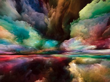 Hayal Dünyası Manzarası. 