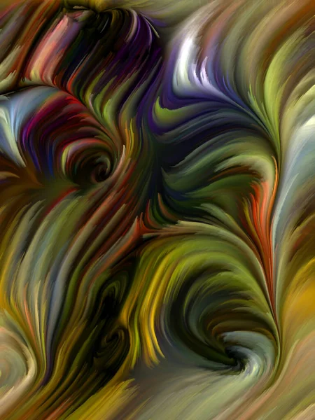 Color Swirl Serie Design Aus Bunten Bewegungen Von Spektralfasern Für — Stockfoto