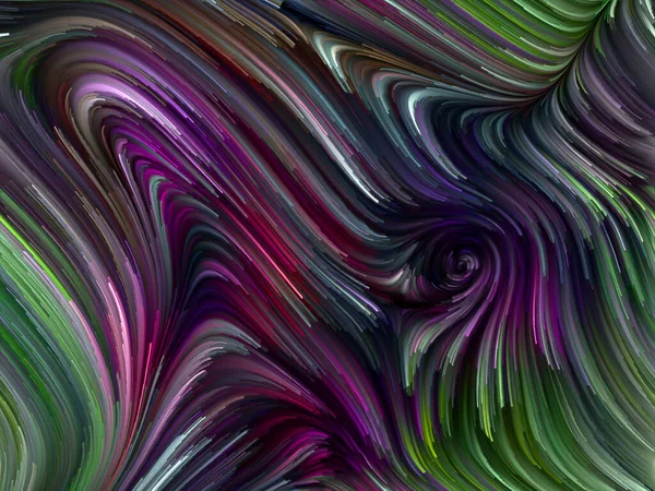 Kleur Swirl Serie Achtergrond Samenstelling Van Kleurrijke Beweging Van Spectrale — Stockfoto