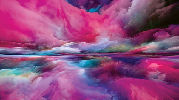 Montañas Espectrales Escapar Serie Reality Composición Colores Texturas Surrealistas Del — Foto de Stock