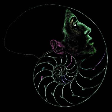 Introspektif tasarım ve geleneksel sanat teknikleri üzerine eskiz kitabı okuma.