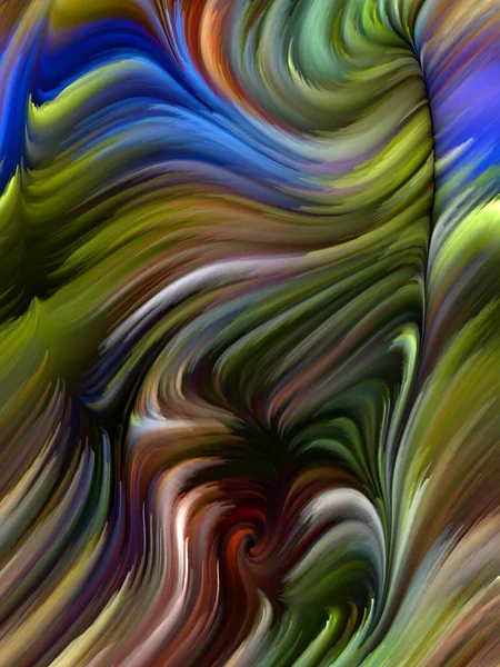 Color Swirl Serien Bakgrund Färgglada Rörelse Spektrala Fibrer För Användning — Stockfoto