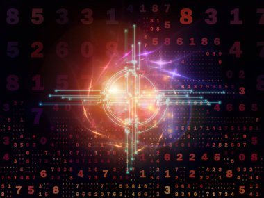 Dijital Bağlantı serisi. Matematik, teknoloji ve eğitim konularında sayılar, ışıklar ve ağ düğümleri.