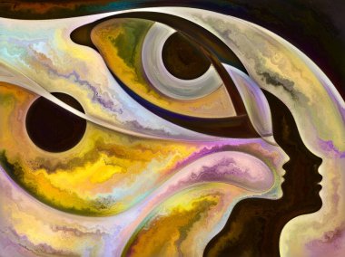 Doku serilerindeki ilişkiler. İnsanların yüzleri, renkleri, organik dokuları, iç dünya, aşk, ilişkiler, ruh ve doğa üzerine çalışmalar için akış eğrilerinden oluşan görsel çekicilik.