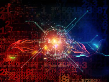 Dijital Bağlantı serisi. Matematik, teknoloji ve eğitim konularında sayılar, ışıklar ve ağ düğümleri.