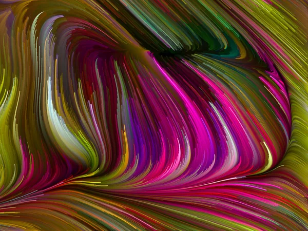 Série Color Wirl Abstraktní Uspořádání Barevného Pohybu Spektrálních Vláken Téma — Stock fotografie