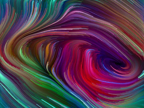 Série Color Swirl Fond Mouvement Coloré Des Fibres Spectrales Association — Photo