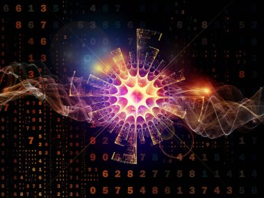 Dijital Bağlantı serisi. Matematik, teknoloji ve eğitimle ilgili sayılar, ışıklar ve ağ düğümlerinin etkileşimi.