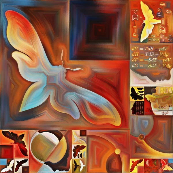 Inner Encryption series. Interplay of abstract organic forms, symbols, art textures and colors on subject of hidden meanings, sacred life, drama, poetry, mysticism and art.