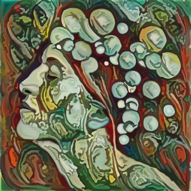 Misket serimi kaybediyorum. Kadınların insan zihni, psikolojisi, zihinsel hastalıkları ve iç dünyayla ilgili çok renkli paletlerle gerçeküstü yorumlanması.