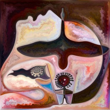 Günlerin Sonu Kuşu. Küresel salgının psikolojik boyutları üzerine soyut kuşun silueti