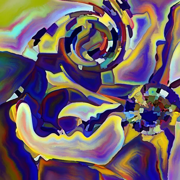 Fragmenterad Self Serie Mänskliga Huvudelement Och Abstrakt Mönsterkomposition Temat Mänskliga — Stockfoto