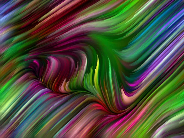 Color Swirl Serien Bakgrund Färgglada Rörelse Spektrala Fibrer Samband Med — Stockfoto