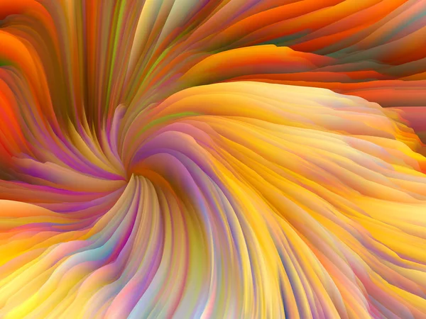 Color Storm series. 3D Rendering of abstract colorful foam to serve as wallpaper or background on the subject of art and design