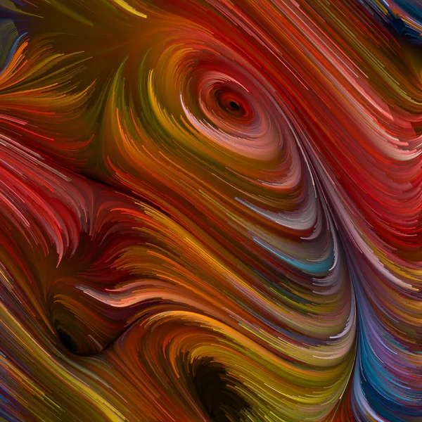 Color Swirl Serie Hintergrundgestaltung Bunter Bewegung Von Spektralfasern Für Arbeiten — Stockfoto