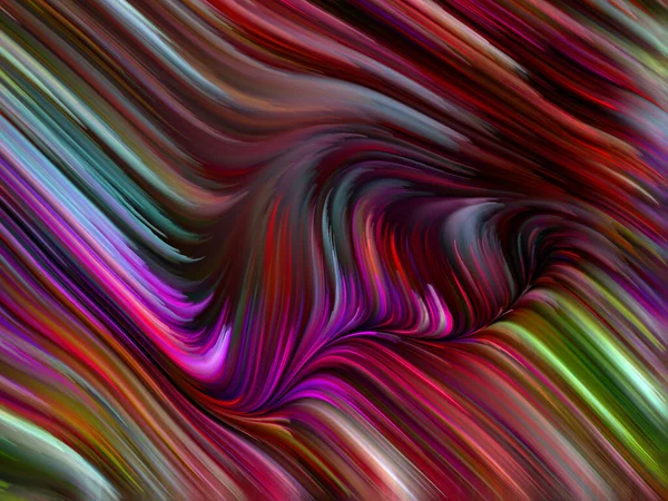Série Color Swirl Fundo Movimento Colorido Fibras Espectrais Associação Com — Fotografia de Stock