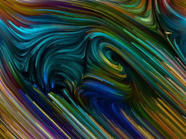 Kleur Swirl Serie Achtergrond Samenstelling Van Kleurrijke Beweging Van Spectrale — Stockfoto