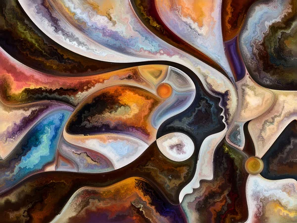 Doku serilerindeki ilişkiler. İnsanların yüzleri, renkleri, organik dokuları, iç dünya, aşk, ilişkiler, ruh ve doğa konularında bir metafor olarak akan eğrilerden oluşan tasarım