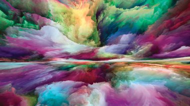 Hayal Dünyası Manzarası. 