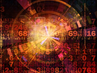 Dijital Bağlantı serisi. Matematik, teknoloji ve eğitimle ilgili sayılar, ışıklar ve ağ düğümlerinin etkileşimi.