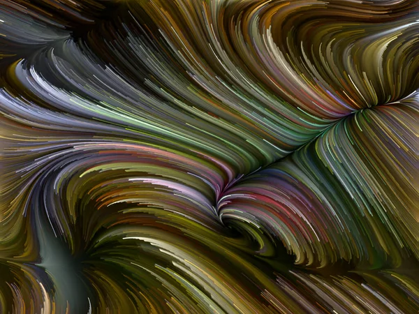 Renkli Girdap Serisi Yaşam Yaratıcılık Sanat Projeleri Için Spektral Liflerin — Stok fotoğraf