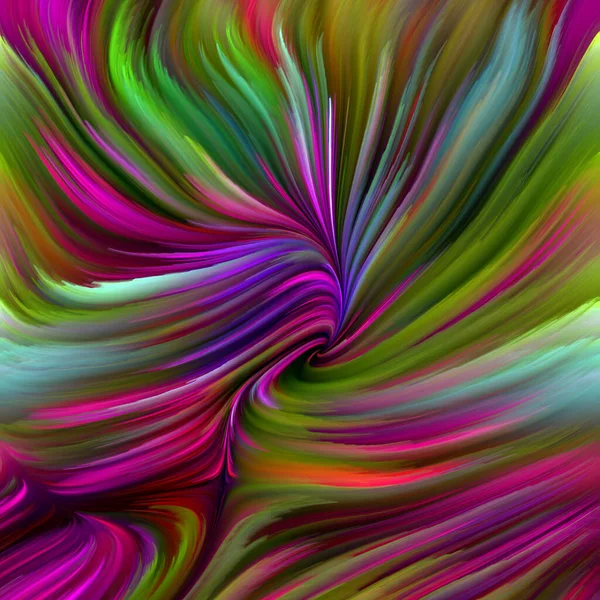 Kleur Swirl Serie Ontwerp Gemaakt Van Kleurrijke Beweging Van Spectrale — Stockfoto