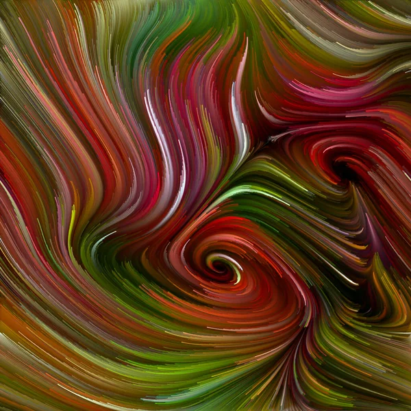 Kleur Swirl Serie Abstract Ontwerp Gemaakt Van Kleurrijke Beweging Van — Stockfoto