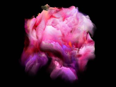 Doğa, Yaz ve Doğal Güzellik konulu çiçek ve boya kombinasyonu.