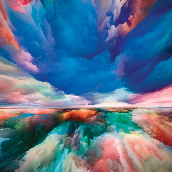 Wolken Van Licht Escape Reality Serie Ontwerp Bestaande Uit Surrealistische — Stockfoto