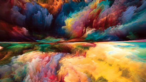 Спектральна Земля Серія Ніколи Бачив Світу Дизайн Тла Кольорів Текстур — стокове фото