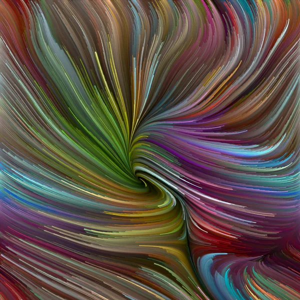 Color Swirl Serie Design Aus Bunten Bewegungen Von Spektralfasern Für — Stockfoto