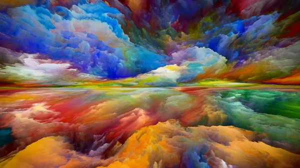 Nubes Espectrales Escapar Serie Reality Diseño Fondo Colores Texturas Surrealistas — Foto de Stock