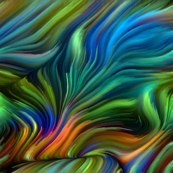 Série Color Swirl Design Feito Movimento Colorido Fibras Espectrais Para — Fotografia de Stock