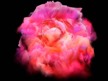 Doğa, Yaz ve Doğal Güzellik konulu çiçek ve boya kombinasyonu.