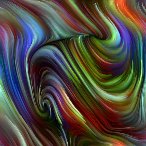 Kleur Swirl Serie Achtergrond Ontwerp Van Kleurrijke Beweging Van Spectrale — Stockfoto