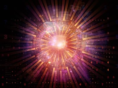 Dijital Bağlantı serisi. Matematik, teknoloji ve eğitimle ilgili sayılar, ışıklar ve ağ düğümlerinin etkileşimi.