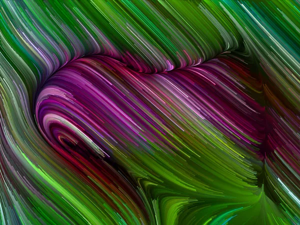 Série Color Swirl Design Composto Por Movimento Colorido Fibras Espectrais — Fotografia de Stock