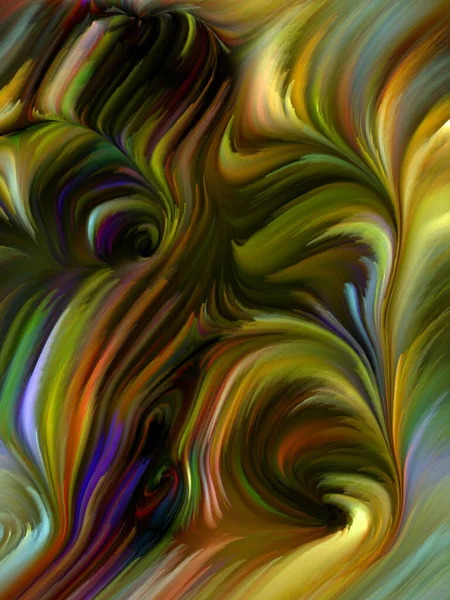 Color Swirl Series Design Made Colorful Motion Spectral Fibers Projects — Stock Photo, Image