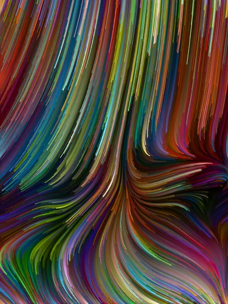 Color Swirl Serie Hintergrundgestaltung Bunter Bewegung Von Spektralfasern Für Projekte — Stockfoto