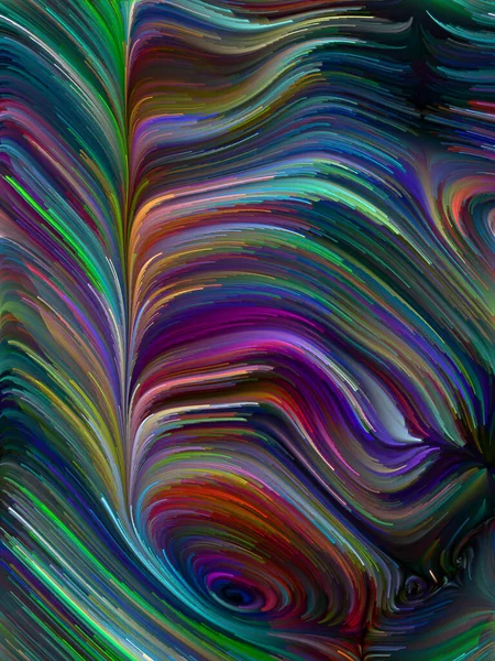 Серия Color Swirl Фон Красочного Движения Спектральных Волокон Проектов Жизни — стоковое фото