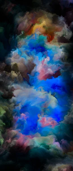 Ruch Farby Seria Color Dream Układ Gradientów Barw Spektralnych Wyobraźni — Zdjęcie stockowe