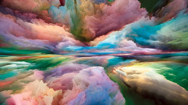 Wolken Van Het Hiernamaals Escape Reality Serie Achtergrond Van Surrealistische — Stockfoto