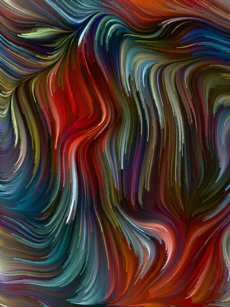 Color Swirl Serien Bakgrundsdesign Färgglada Rörelse Spektrala Fibrer För Projekt — Stockfoto